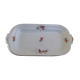 Plat Pillivuyt porcelaine de France L 26 cm
