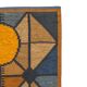 Scandinavian 20th century modern flat weave rug by Britta Swefors. 212 X 13