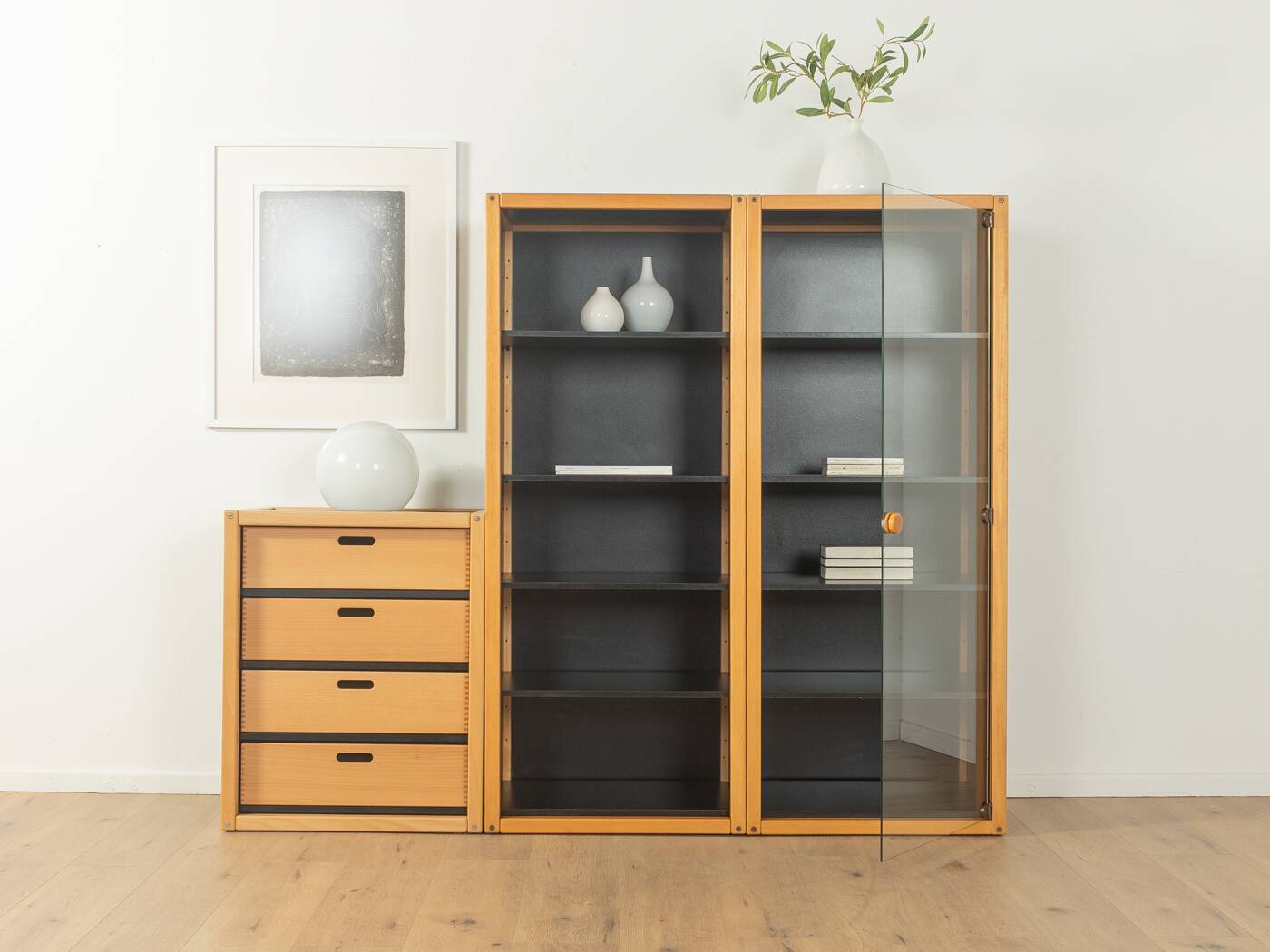 Flötotto Dresser Set, Showcase, Chest of Drawers