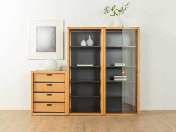 Ensemble commode, vitrine et commode Flötotto