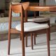 Lot de 6 chaises en Teck par Harry Østergaard Model 58