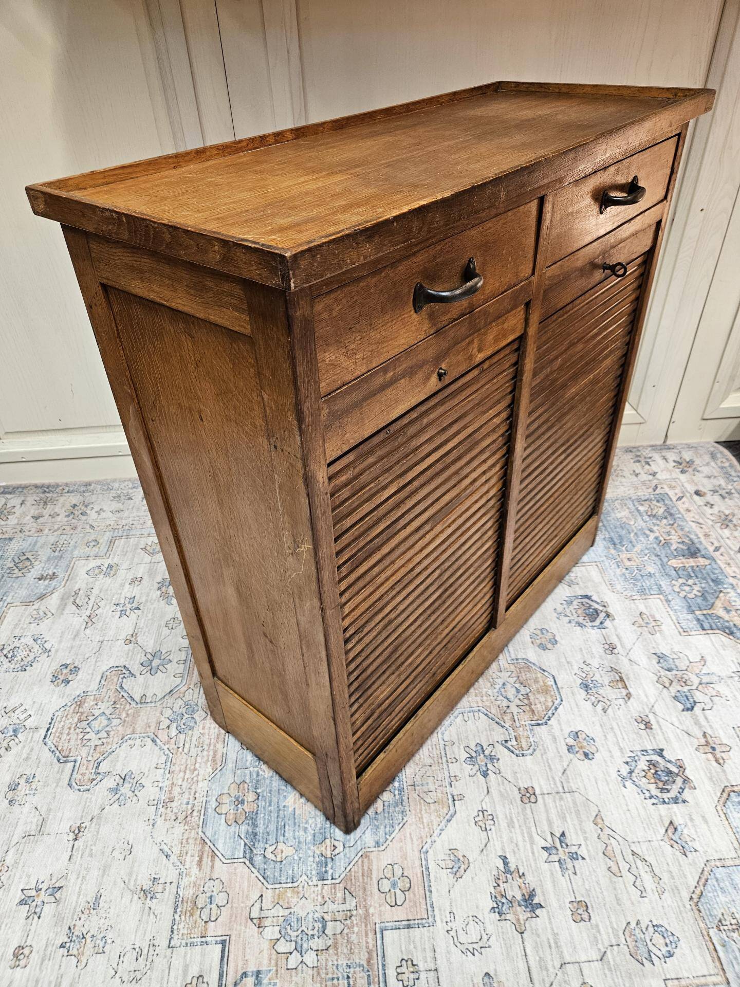 Classeur à rideau - meuble de notaire - meuble de métier