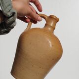 Old stoneware pitcher