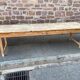Table de ferme 300 cm en sapin 1900