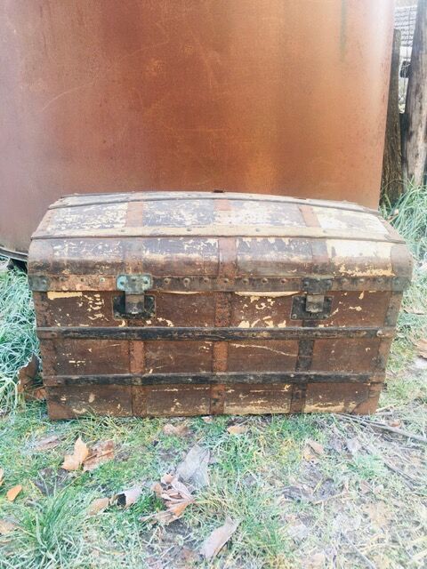 Old pirate chest 1880s