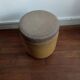 Vintage pouf in suede 70