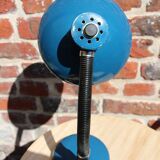 70's blue NARVA VEB desk lamp