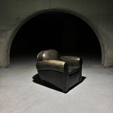 Art Deco Style Arm Chair by Bart van Bekhoven, 1970s