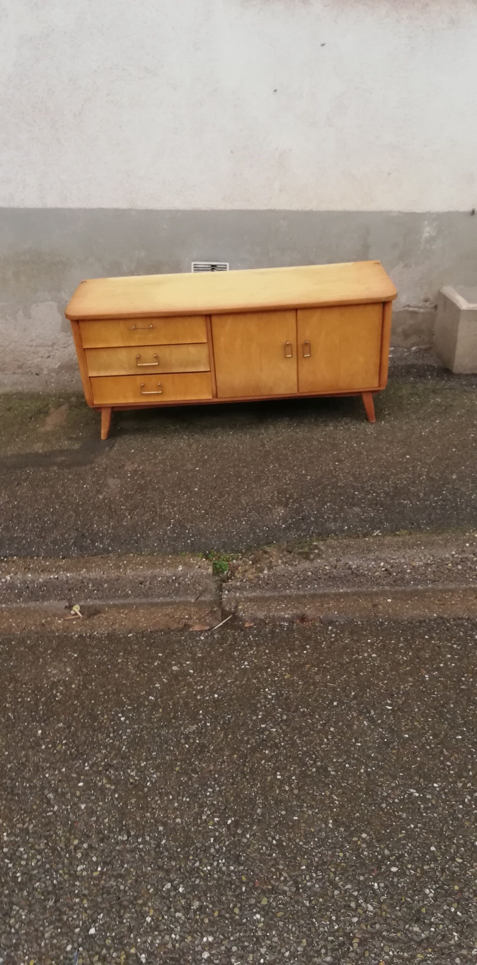 Enfilade vintage 3 tiroirs 2 portes