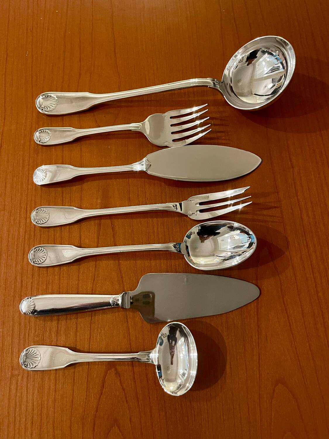 Christofle vendome cutlery set 115 pieces very good condition