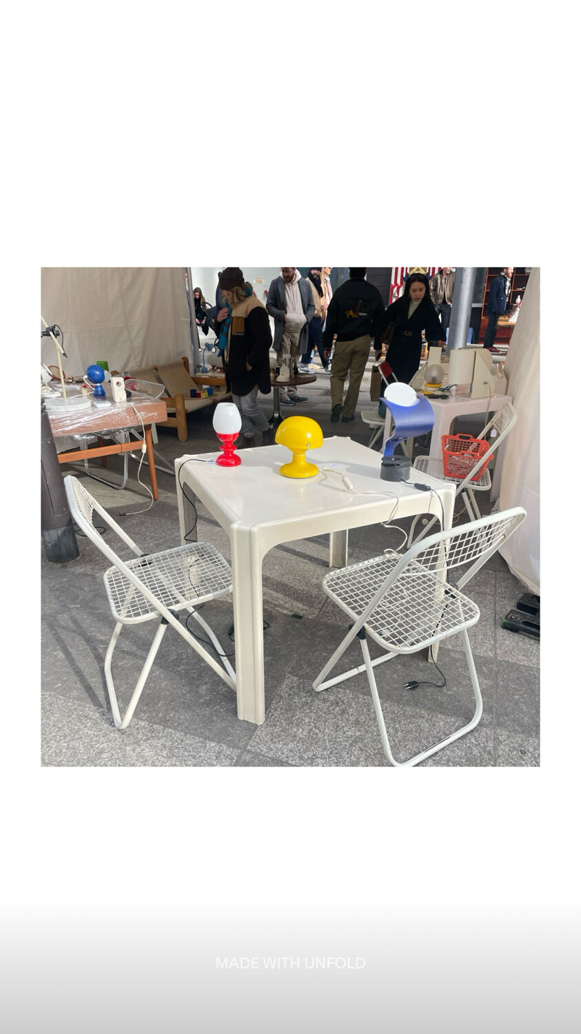 Table Ozoo blanche Marc Berthier Roche Bobois