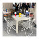 Table Ozoo blanche Marc Berthier Roche Bobois