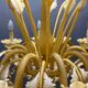 Large Venetian Murano Glass Chandelier 10 Lights 1950’s