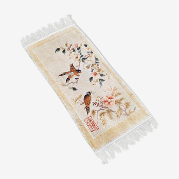 60x30cm bird silk carpet