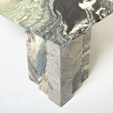 Sicilian marble eye coffee table circa 1970