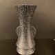Claude Dumas , geometric design vase.