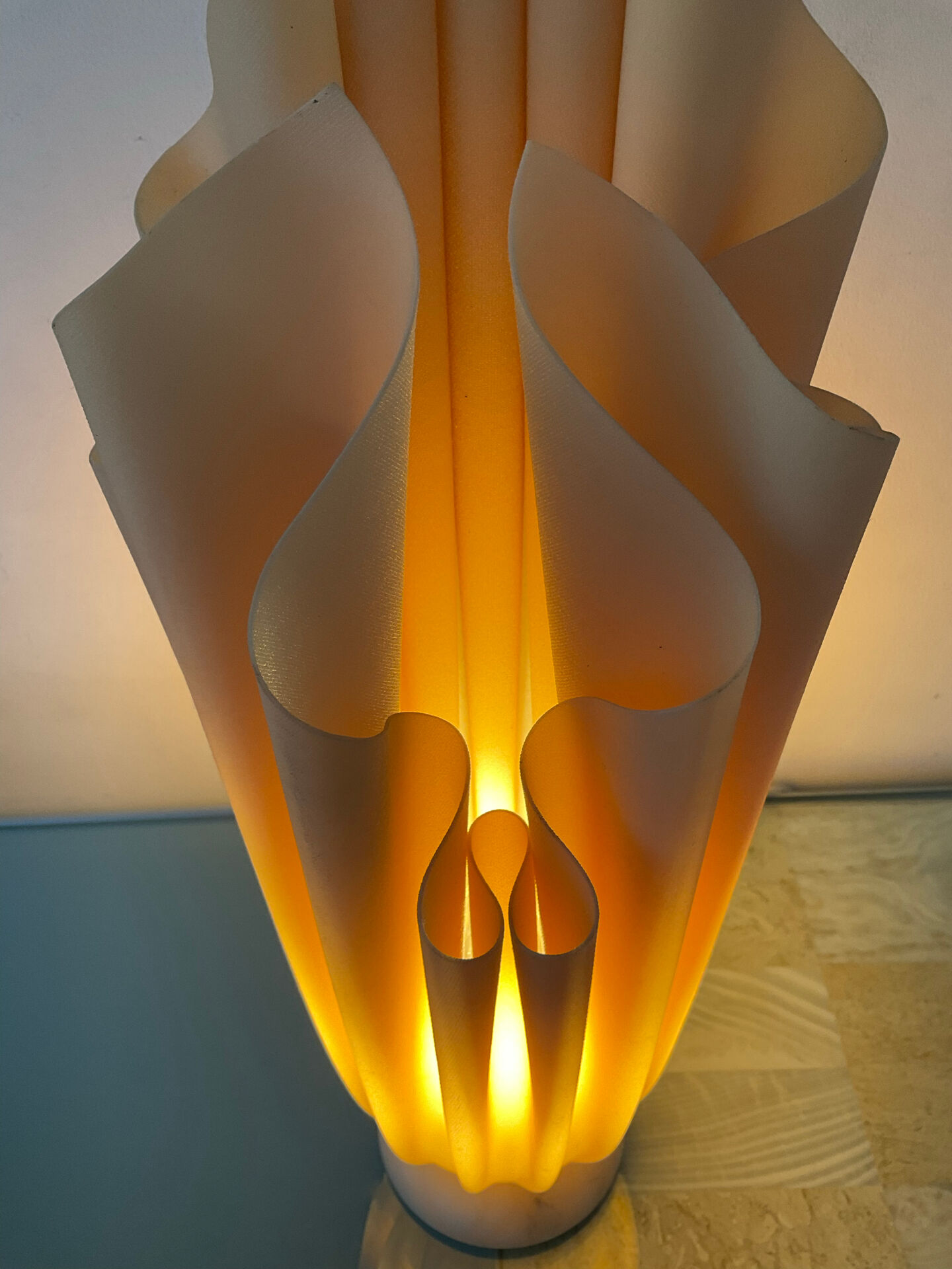 Lampe ”Athena” par Georgia Jacobs des années 70