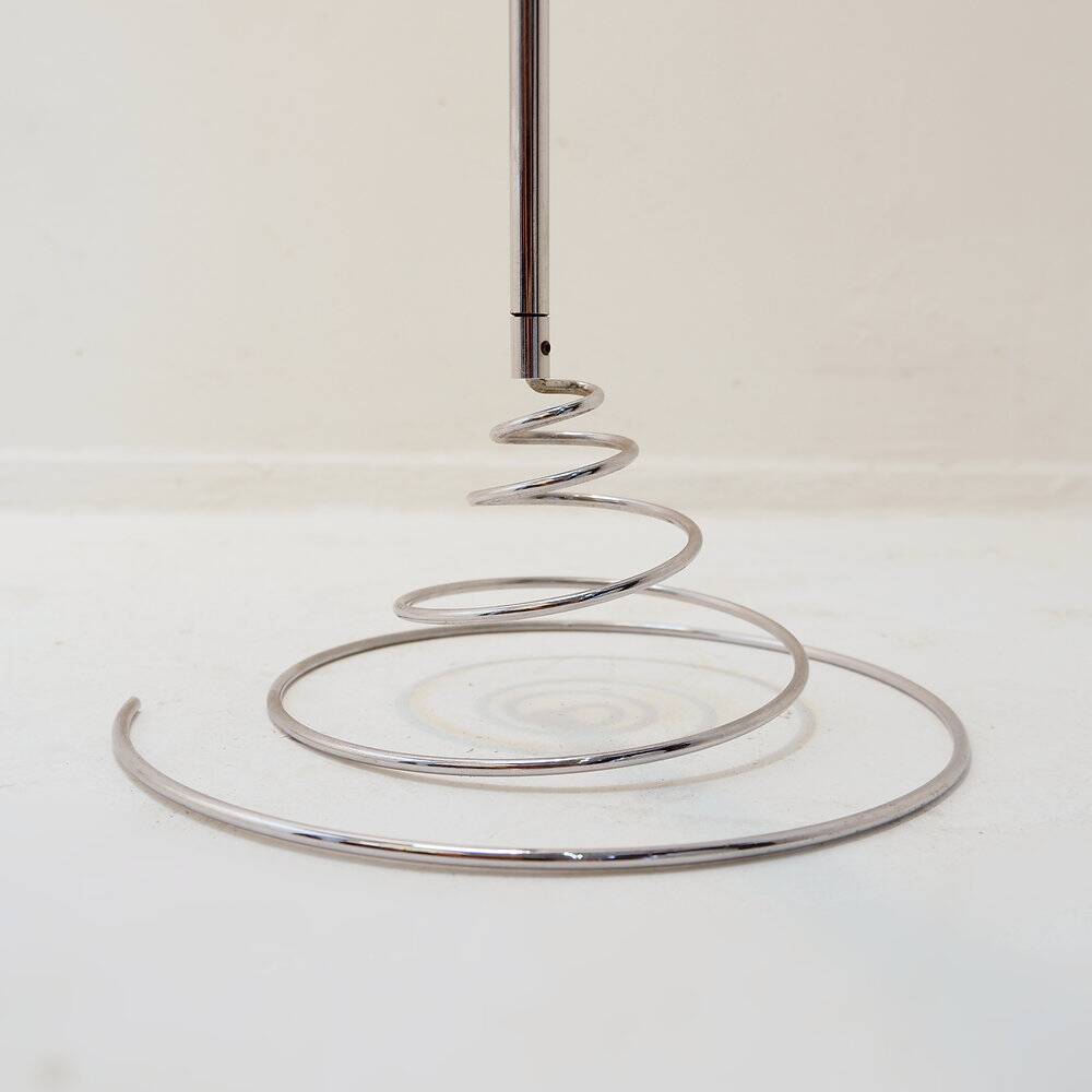 "Cielo-Terra" chrome floor lamp adjustable by Francesco Fois for Reggiani, 1960s