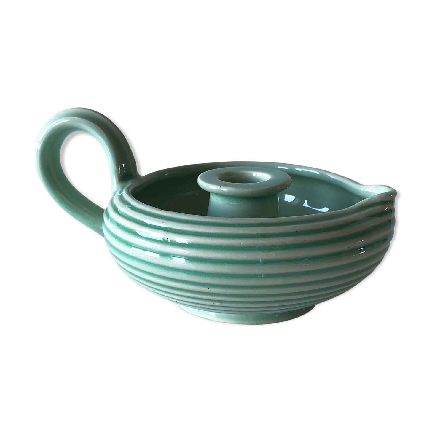 Candlestick in ceramic Elchinger