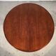 Table ronde scandinave extensible 1960