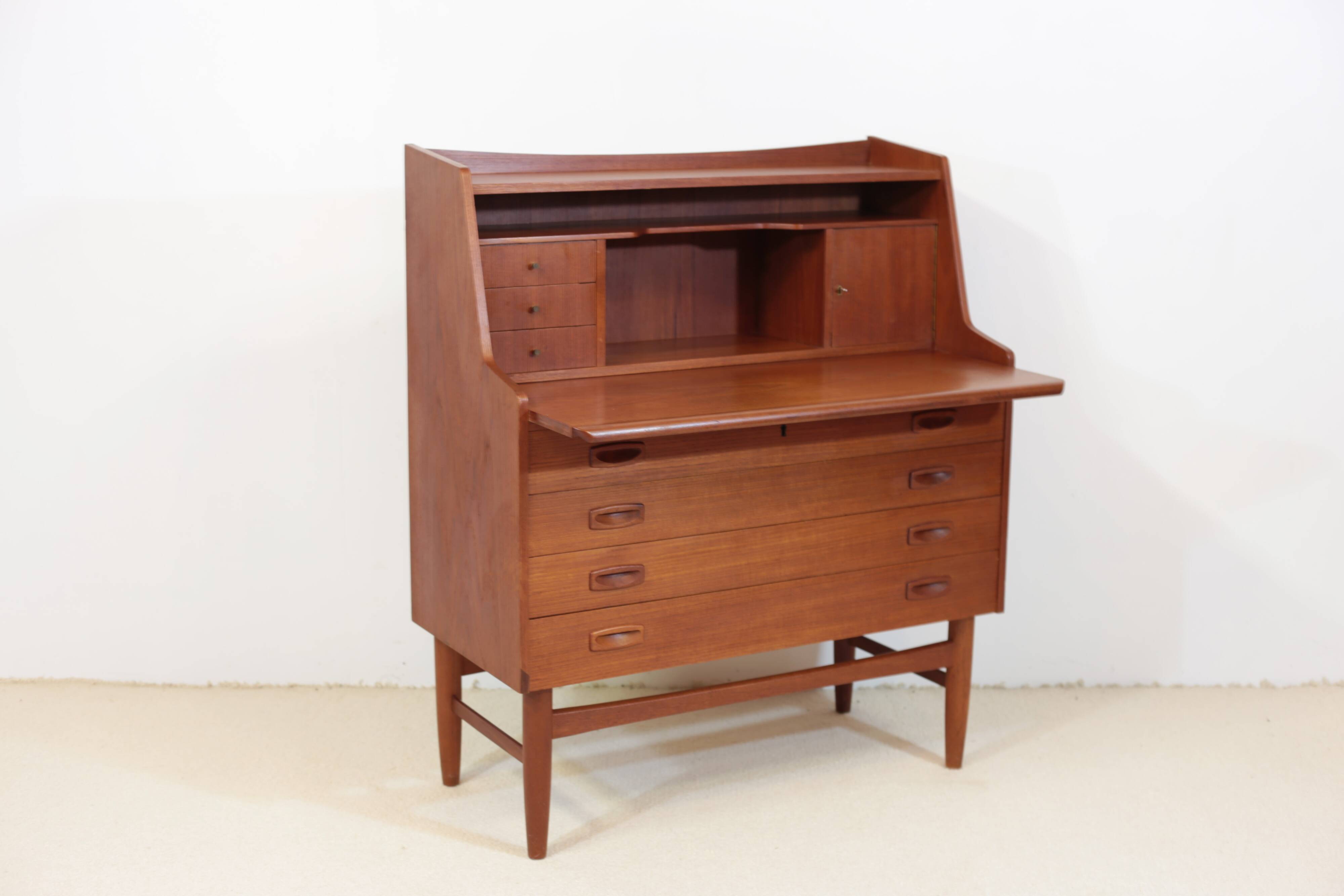 Mid-Century Teak Secretary