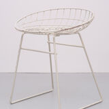 Pastoe Wire Stool Model Km05, Cees Braakman 1950s