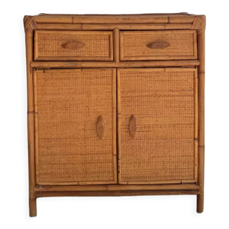 Rattan buffet