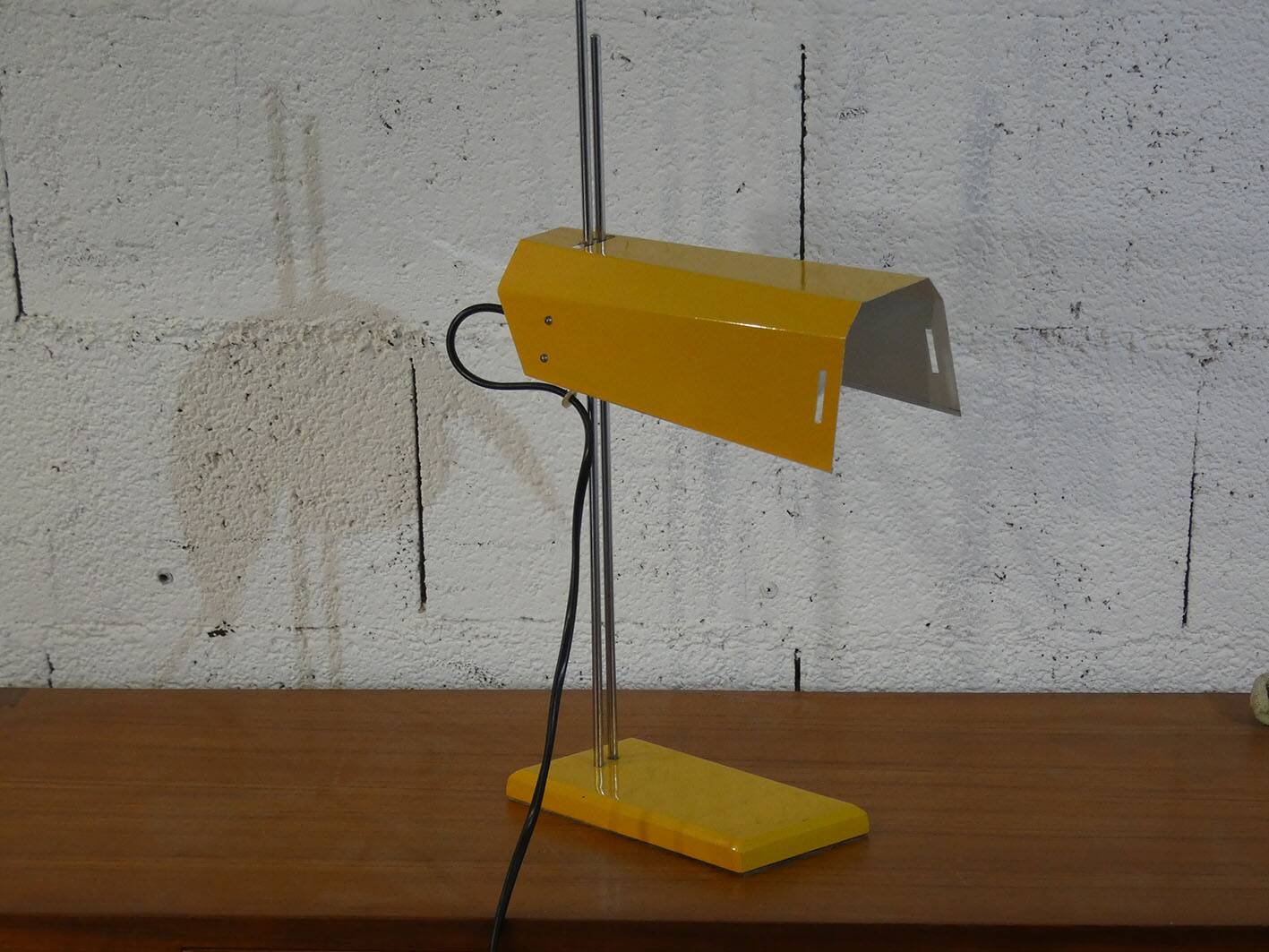Desk lamp by Czech designer Josef Hurka produced by Lidokov in the 1970s