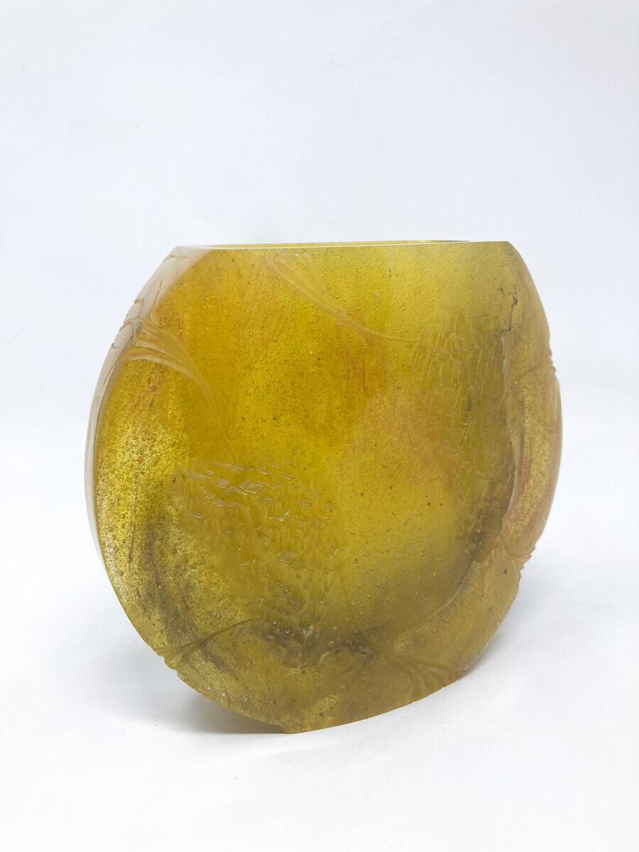 Vase by Étienne Leperlier from the 80s