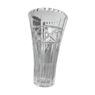 Vase en cristal ciselé