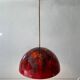 Coates enamel pendant lamp, 1960s, Germany