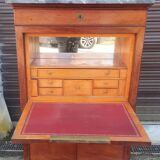 Secretary in veneer from the nineteenth century