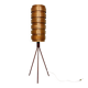 1960s vintage Danish bentwood teak floor lamp