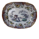 Plat en faience décor japonisant