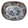 Plat en faience décor japonisant