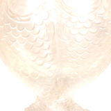 Crystal fish vase by bayel royal crystal of champagne