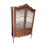 Two-door display cabinet