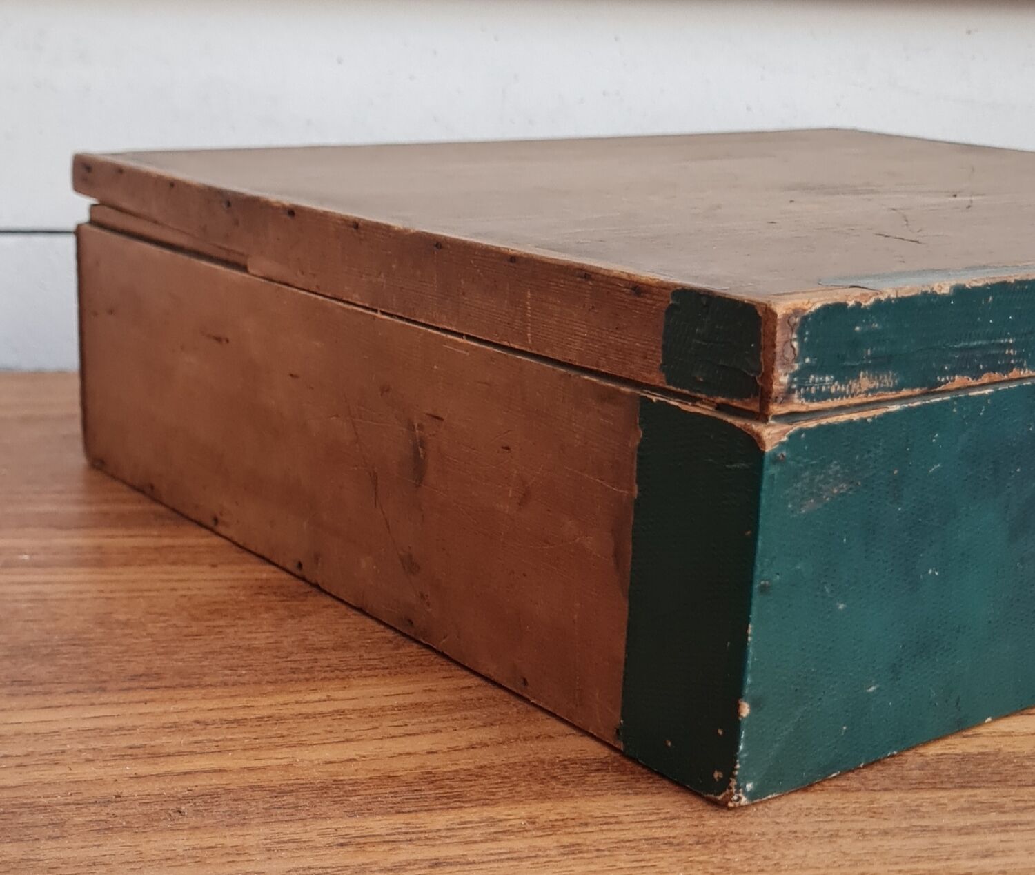 Wooden storage box
