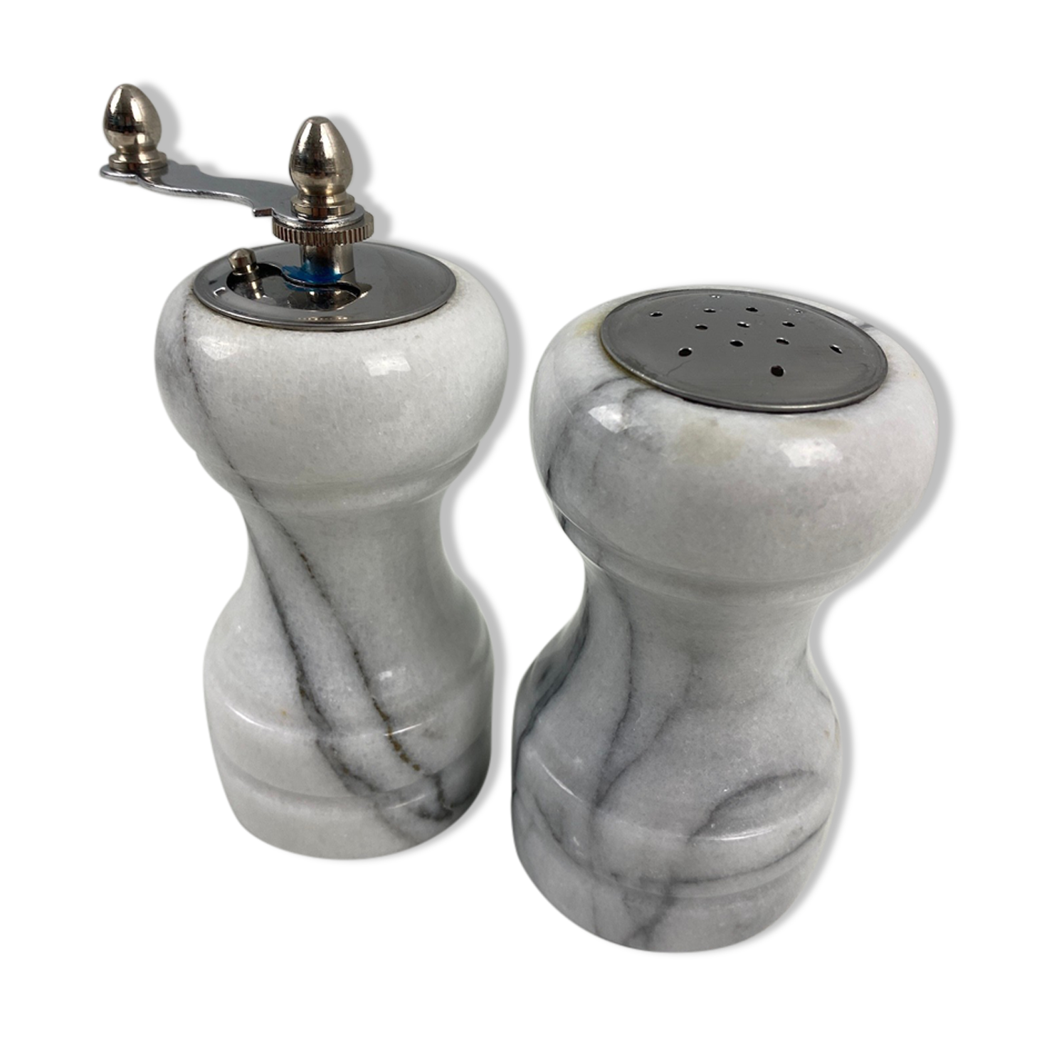 Salt mills and marble pepper 10cm