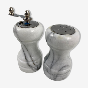 Salt mills and marble pepper 10cm