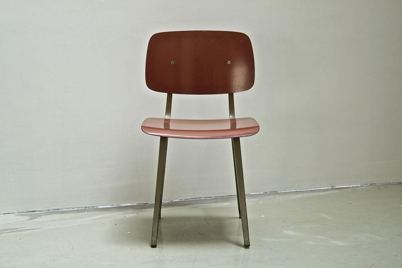 Set of 6 chairs "Revolt" by Friso Kramer for Ahrend de Cirkel 1954
