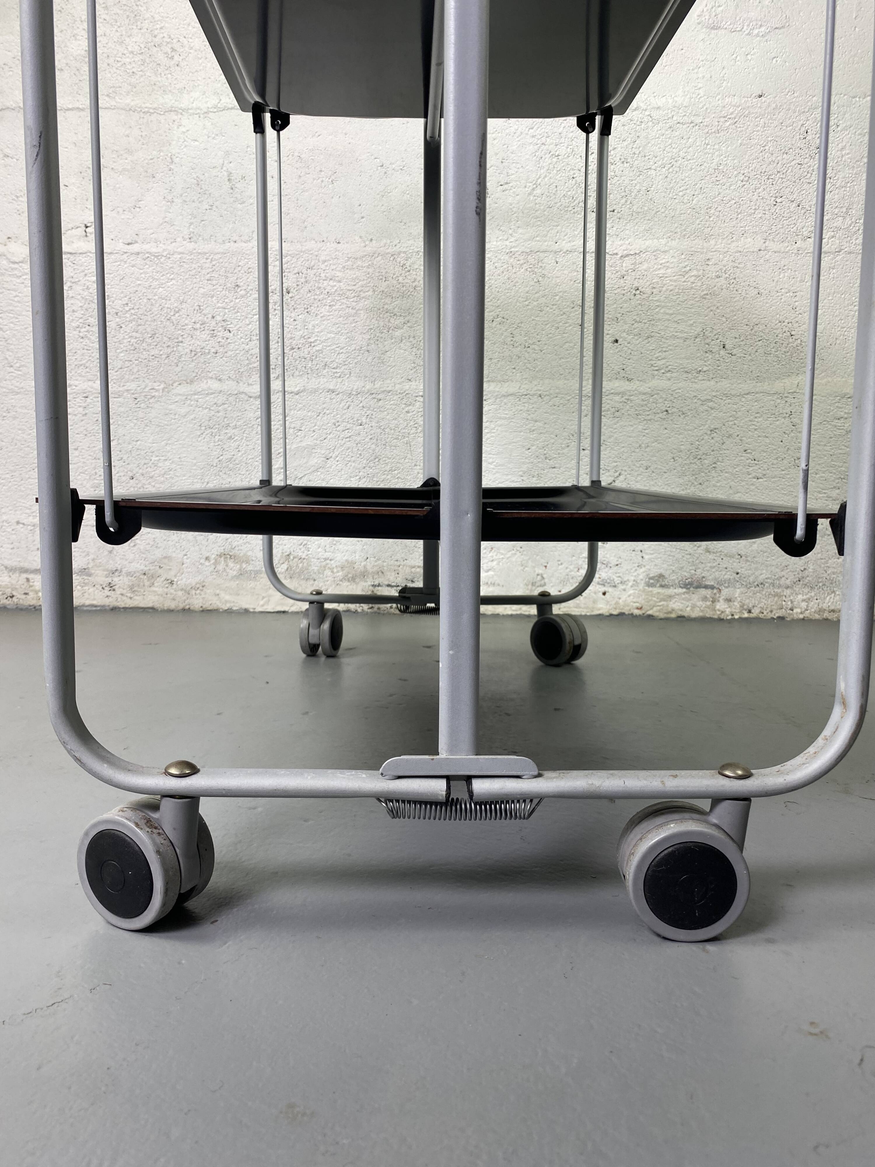 Vintage black Bauhaus folding server