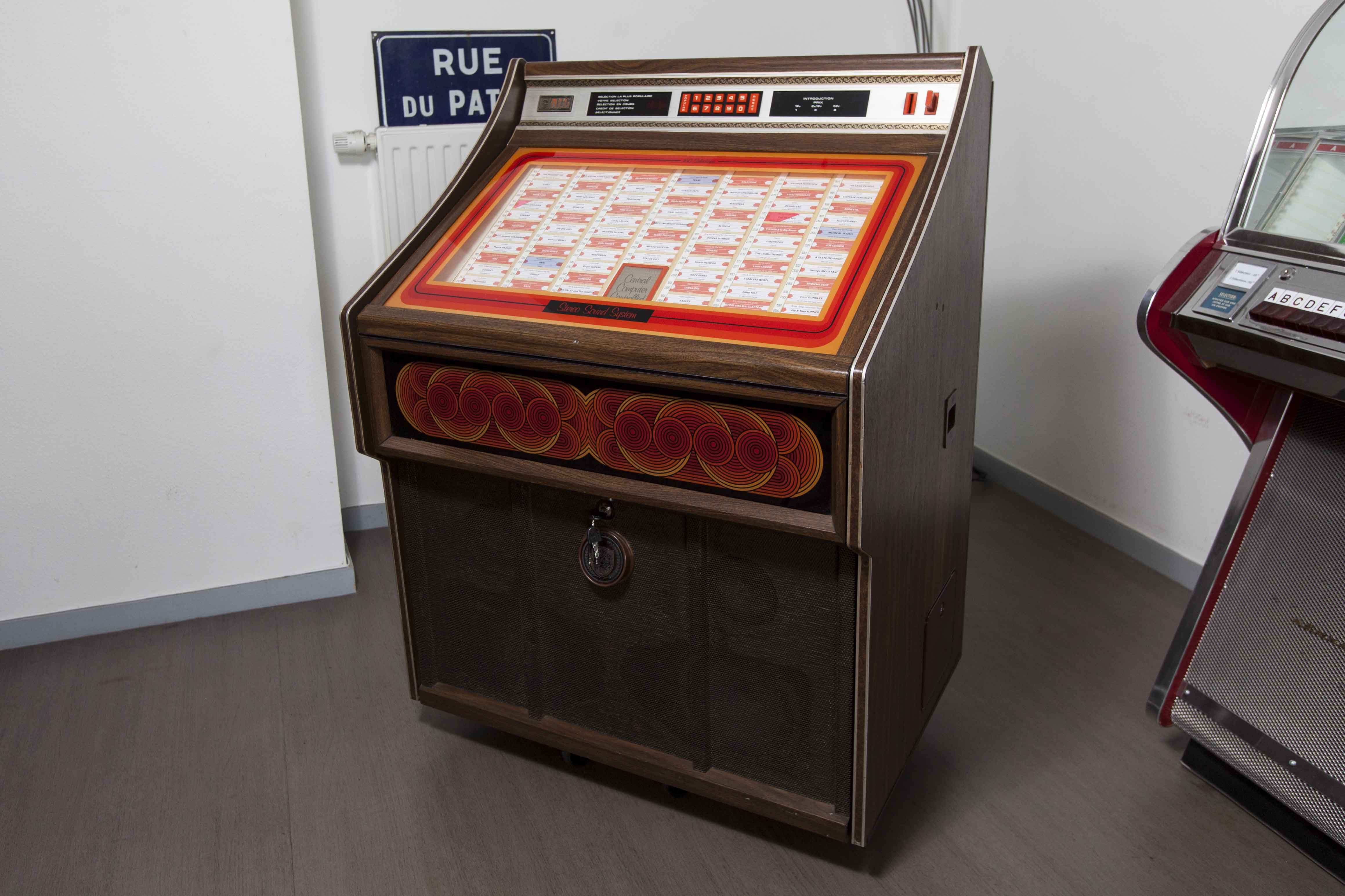 Jukebox rowe ami ri-3 jewel 1980 ready to use