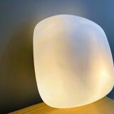 Lampe à pilules encastrée minimaliste en verre opalin blanc