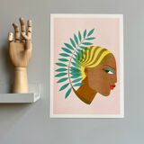 Celine Kadara's 'Maya' printed poster