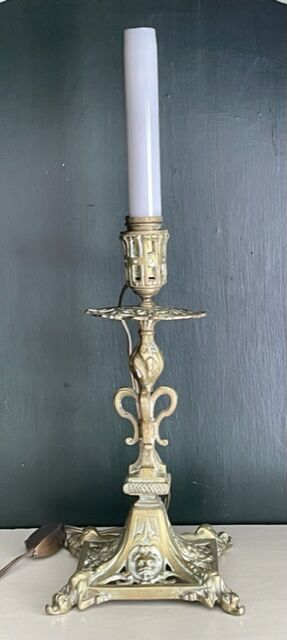 Bronze lamp Napoleon III nineteenth century