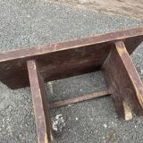 Stool rests feet rustic fir