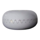 Mebel Clam ashtray from the 1970s by Alan Fletcher in white.
