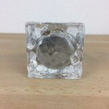 Briquet glaçon cubique en verre