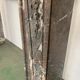 Louis XV style fireplace in red breche marble 19th century